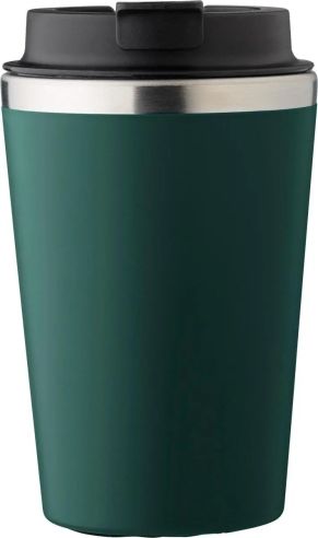 Taza acero inoxidable tapa PP 350 ml