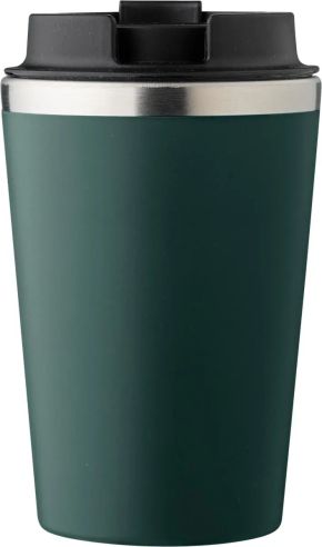 Taza acero inoxidable tapa PP 350 ml