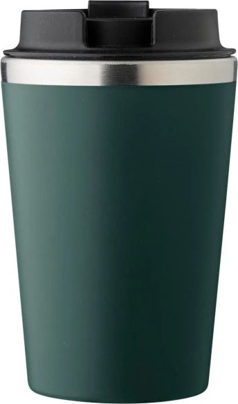 Taza acero inoxidable tapa PP 350 ml
