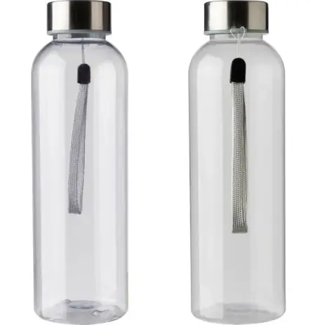 Botella rPET 500 ml tapón acero