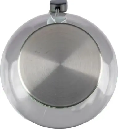 Botella rPET 500 ml tapón acero