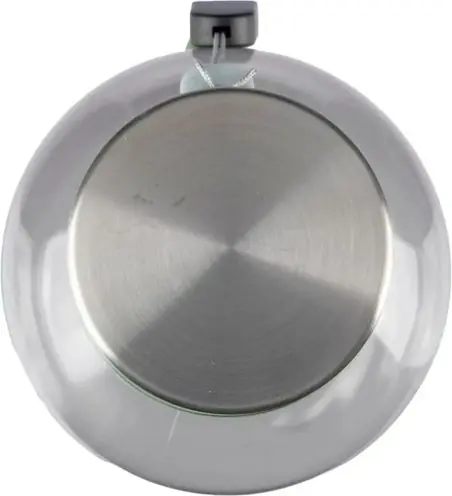 Botella rPET 500 ml tapón acero