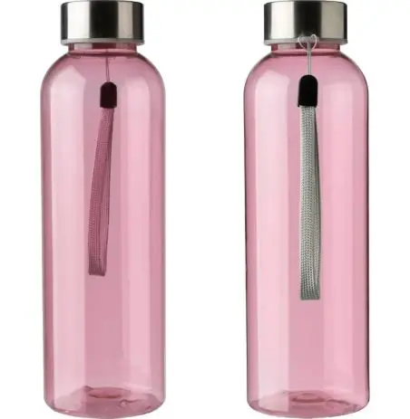 Botella rPET 500 ml tapón acero