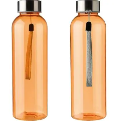 Botella rPET 500 ml tapón acero