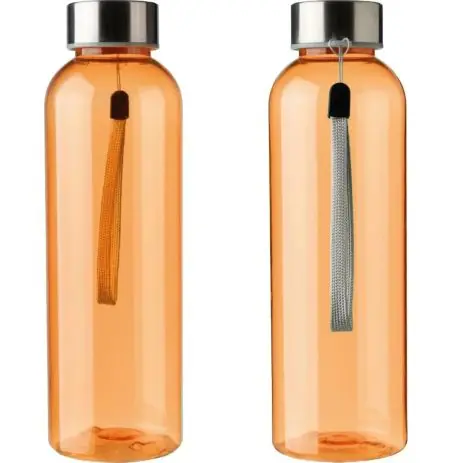 Botella rPET 500 ml tapón acero