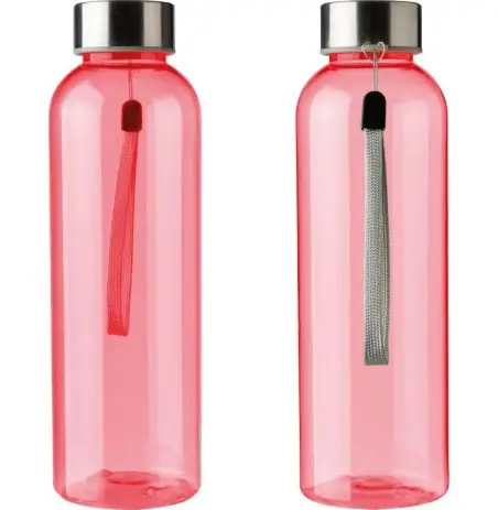 Botella rPET 500 ml tapón acero