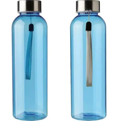 Botella rPET 500 ml tapón acero