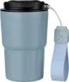 Vaso termo inox doble pared 320 ml tapa PP asa caja - Imagen 5