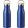 Botella acero reciclado 500 ml con asa y bambú - Imagen 9