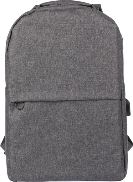 Mochila RPET 600D para portátil con USB