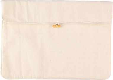 Funda portátil algodón 220 g cierre bambú 15 pulgadas
