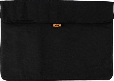 Funda portátil algodón 220 g cierre bambú 15 pulgadas
