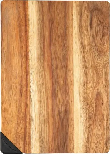 Tabla acacia afilador cuchillos lateral caja cartón