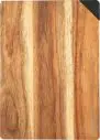 Tabla acacia afilador cuchillos lateral caja cartón - Imagen 8