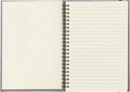 Cuaderno A5 de cuero reciclado 80 páginas