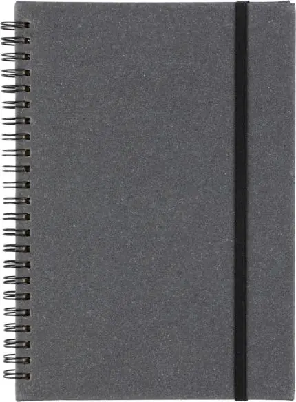 Cuaderno A5 de cuero reciclado 80 páginas