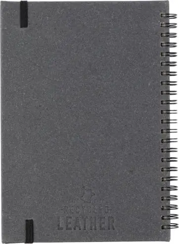 Cuaderno A5 de cuero reciclado 80 páginas