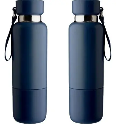 Botella termo 500 ml con vaso inferior