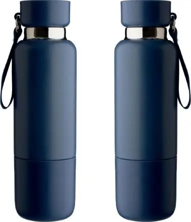 Botella termo 500 ml con vaso inferior