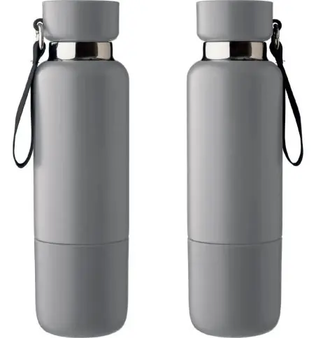 Botella termo 500 ml con vaso inferior
