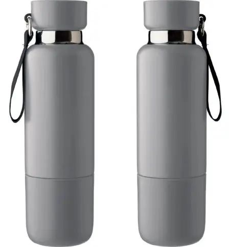 Botella termo 500 ml con vaso inferior