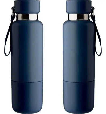 Botella termo 500 ml con vaso inferior