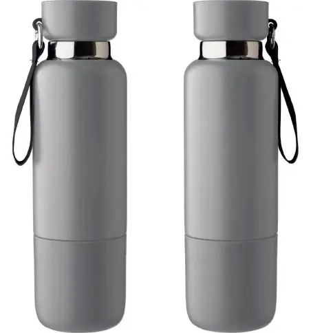 Botella termo 500 ml con vaso inferior