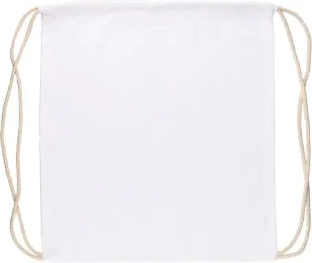 Mochila de cuerdas de algodón 140 g/m² hasta 8 kg