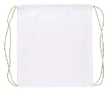 Mochila de cuerdas de algodón 140 g/m² hasta 8 kg
