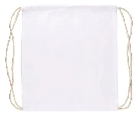 Mochila de cuerdas de algodón 140 g/m² hasta 8 kg