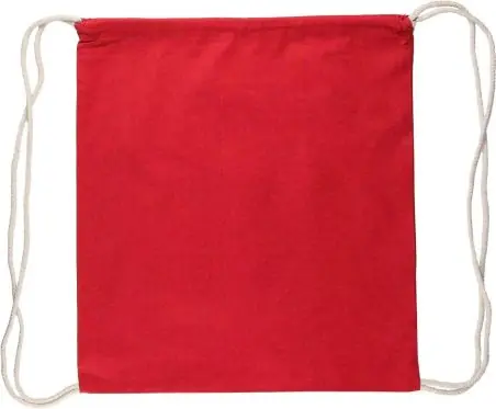 Mochila de cuerdas de algodón 140 g/m² hasta 8 kg