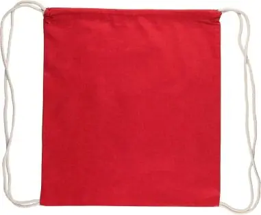 Mochila de cuerdas de algodón 140 g/m² hasta 8 kg