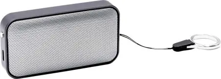 Altavoz Nano aluminio gamuza vegana TWS