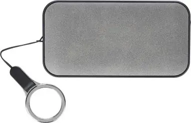 Altavoz Nano aluminio gamuza vegana TWS