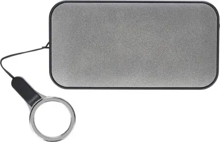 Altavoz Nano aluminio gamuza vegana TWS