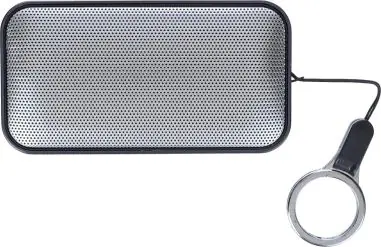 Altavoz Nano aluminio gamuza vegana TWS