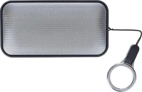 Altavoz Nano aluminio gamuza vegana TWS