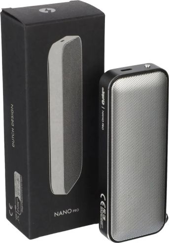 Altavoz Nano Pro aluminio gamuza vegana 10W