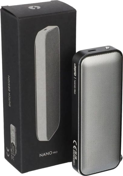 Altavoz Nano Pro aluminio gamuza vegana 10W