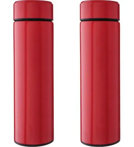 Termo acero inox 425 ml con colador de té