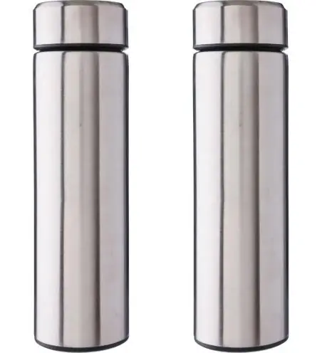 Termo acero inox 425 ml con colador de té
