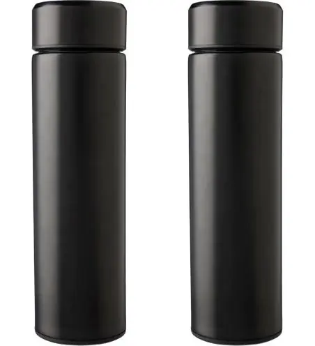 Termo acero inox 425 ml con colador de té