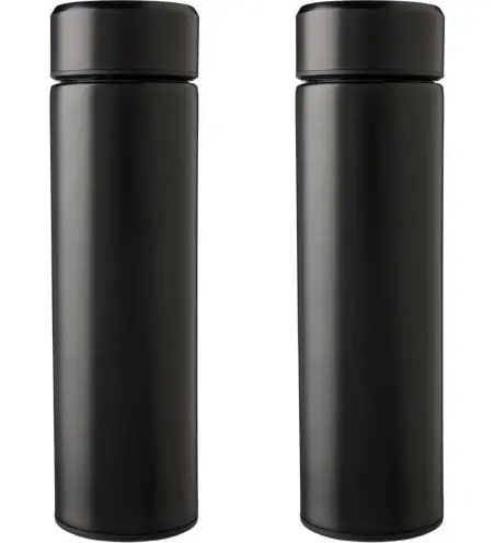 Termo acero inox 425 ml con colador de té