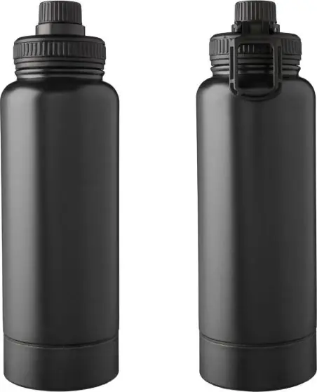 Bidón termo acero inox 1000 ml con compartimento