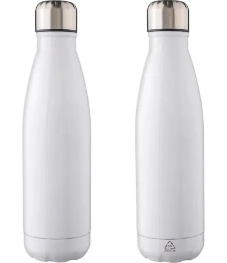 Botella acero reciclado 650 ml con grabado