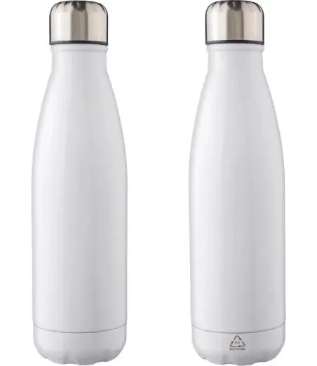 Botella acero reciclado 650 ml con grabado