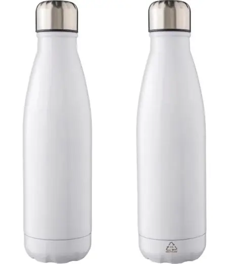 Botella acero reciclado 650 ml con grabado