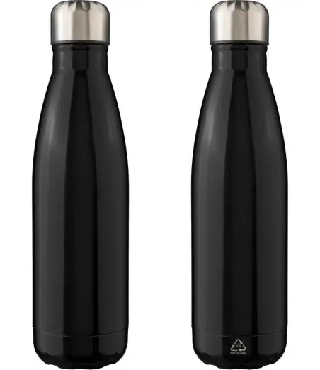 Botella acero reciclado 650 ml con grabado