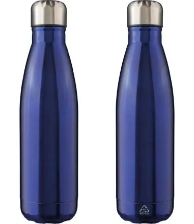 Botella acero reciclado 650 ml con grabado