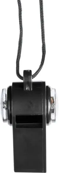 Silbato PP 90 dB con brújula y termómetro